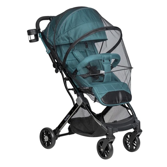 Коляска прогулочная Farfello Comfy Go Comfort Chrome Aqua Black - 5